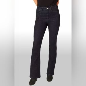 Adrianne Landau High Waist Boot Cut Jeans